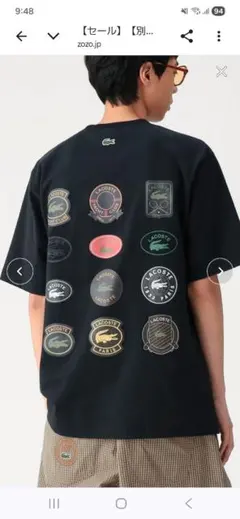 LACOSTE・BEAMS別注・完売・ 4サイズ