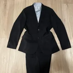 【美品】ユニクロ 感動ジャケット ウールライク セットアップスーツ