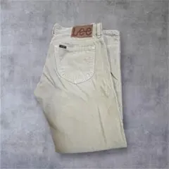 Lee リー コーデュロイ パンツ ベージュ
