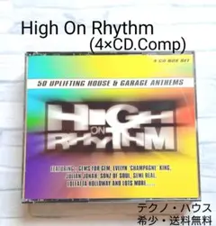 High On Rhythm 4×CD comp テクノ ハウス希少 送料無料