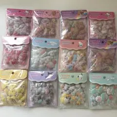 ⑧③【定価6,336円】 正規品　新品 サンリオ　コットンパフィ　フレークセット
