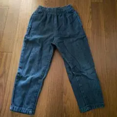 GU デニム シェフパンツ 110