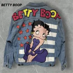 レア 限定品Betty Boop デニムジャケット 80年代ベティーちゃん可愛い