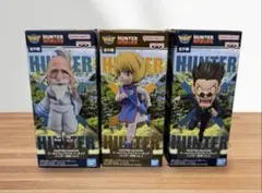 HUNTER×HUNTER ワールドコレクタブルフィギュア vol.2 3点