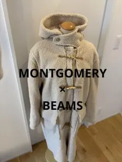 MONTGOMERY × BEAMS ボア　ダッフルコート