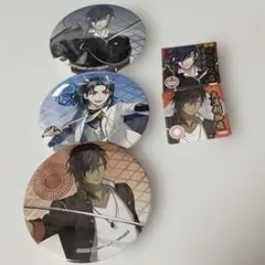 刀剣乱舞　燭台切光忠　大倶利伽羅　太鼓鐘貞宗　缶バッチ