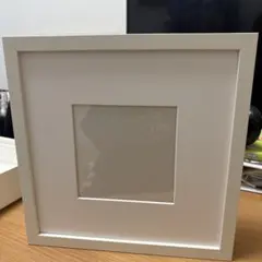 ホワイト正方形フォトフレーム