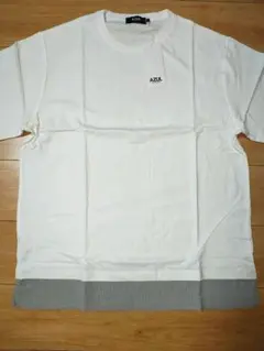 【新品未使用】AZUL 　楊柳レイヤードTシャツ　ホワイト　L