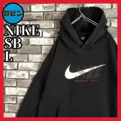 00s NIKE SB BIG SWOOSH 裏起毛 ナイキ スウェット フード