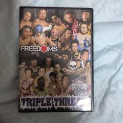 プロレスDVD TRIPLE THREAT FREEDOMS プロレスDVD TRIPLE THREAT FREEDOMS - メルカリ