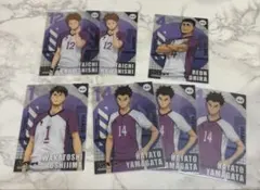 ハイキュー!! クリアカード 白鳥沢高校メンバーセット