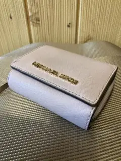 MICHAEL KORS ピンク 三つ折り財布