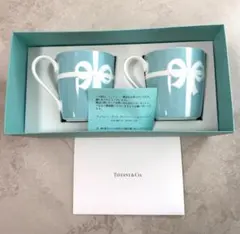 Tiffany & Co. ブルーボウ マグカップ ペアセット新品未使用 - メルカリ