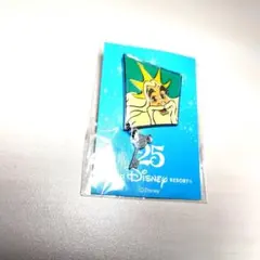 東京ディズニーリゾート 25周年 ピンバッジ