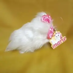 ディズニー　マリー ぬいぐるみマスコット ボールチェーン付き