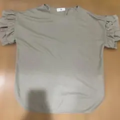 r.p.s フリル袖 半袖Tシャツ ベージュ Mサイズのサムネイル