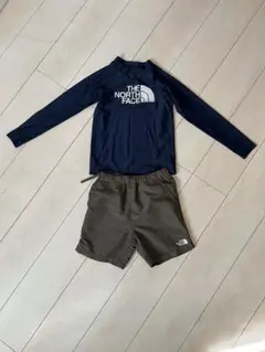 THE NORTH FACE 水着セット 130ラッシュガード&水陸両用ショーツ