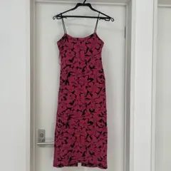 ZARA 花柄キャミワンピース