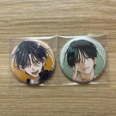 春の嵐とモンスター缶バッジ　2個セット