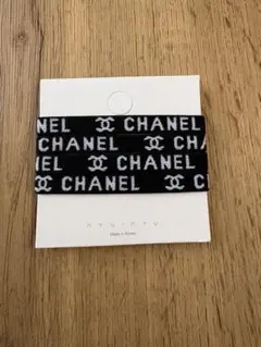 CHANEL ロゴヘアゴム　ノベルティ４個セット
