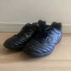 ミズノ　モナルシーダネオ　サッカースパイク　ブラック　23cm