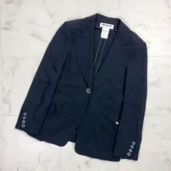 SONIA RYKIEL テーラードジャケット 黒 サイズ38*QD1136のサムネイル