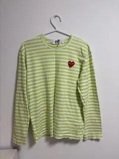 PLAY Comme des Garçons M 長袖Tシャツ