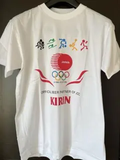 KIRIN オリンピック STAFF Tシャツ　ホワイト