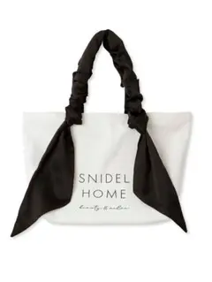 SNIDEL HOME オーガニックキャンバストートBIG ブラック