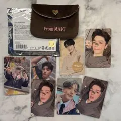 &TEAM マキ トレカ ポーチ セット まとめ売り 五月雨 ラキドロ 特典