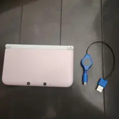 ニンテンドー3DS LL ピンク 本体 USBケーブル付き