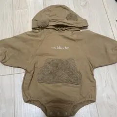 アプレレクール　フード付きロンパース 70サイズ