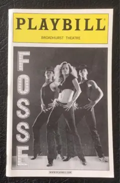 PLAYBILLプレイビルFOSSEフォッシー2000年11月ブロードウェイ