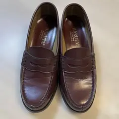 HARUTA ブラウン ローファー 24センチ