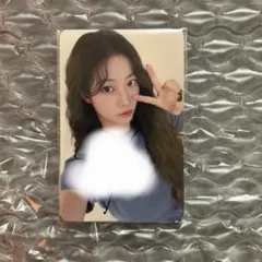 LE SSERAFIM カズハ サイン トレカ SPAGHETTI ラキドロ