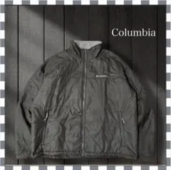 キ*ん様 7459/コロンビア ワンポイント刺繍ロゴ 中綿ジャケット XL