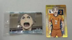 ハイキュー!! 菅原孝支 トレーディングカード2枚セット