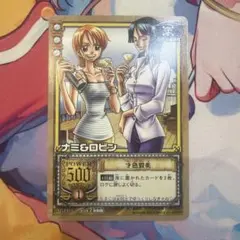 【希少】ONE PIECE ナミ＆ロビン PA-T06 色抜け エラーカード候補 旧ワンピースカード】ナミ&ロビン 才色賢美 PA-T06 当時物 - メルカリ