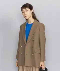美品✨️ユナイテッドアローズ　BY TRADITIONAL ダブルジャケットのサムネイル