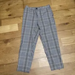 GU チェック柄 スラックス Sサイズ