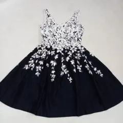 【ローレンラルフローレン】花柄 膝丈ワンピース 4サイズ