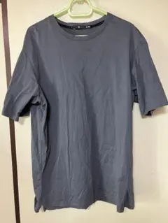 UNIQLO+J スーピマコットンリラックスフィットクルーTダークグレー　Mのサムネイル