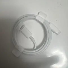 Apple純正⭐︎Lightningケーブル ホワイト 未使用⭐︎type-c⭐︎匿名