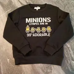 MINIONS トレーナー サイズ120裏起毛