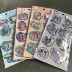 サンリオ ウォーターシール 4枚セット