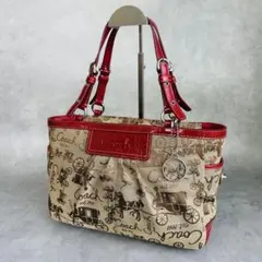 Y2K COACH Horse carriage tote bag
