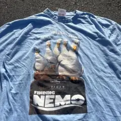 【トップピース】 00s カモメ達！ニモ Tシャツ 激レア ディズニー 映画 トップピース】 00s カモメ達！ニモ Tシャツ 激レア ディズニー 映画