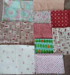 サイズいろいろ　ハギレまとめ売り　10枚