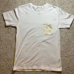 ALOYE ドット柄 Tシャツ 半袖 ホワイト Sサイズのサムネイル