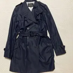 【極美品】クードシャンス　ネイビートレンチコート